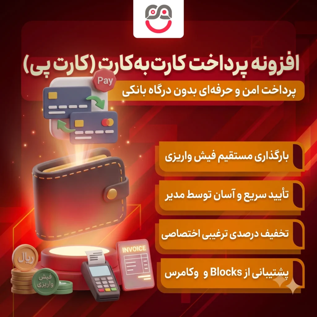 افزونه درگاه پرداخت کارت به کارت ووکامرس